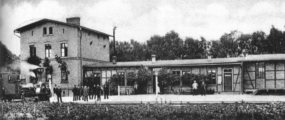 Stacja Stargard Wąskotorowy 1903